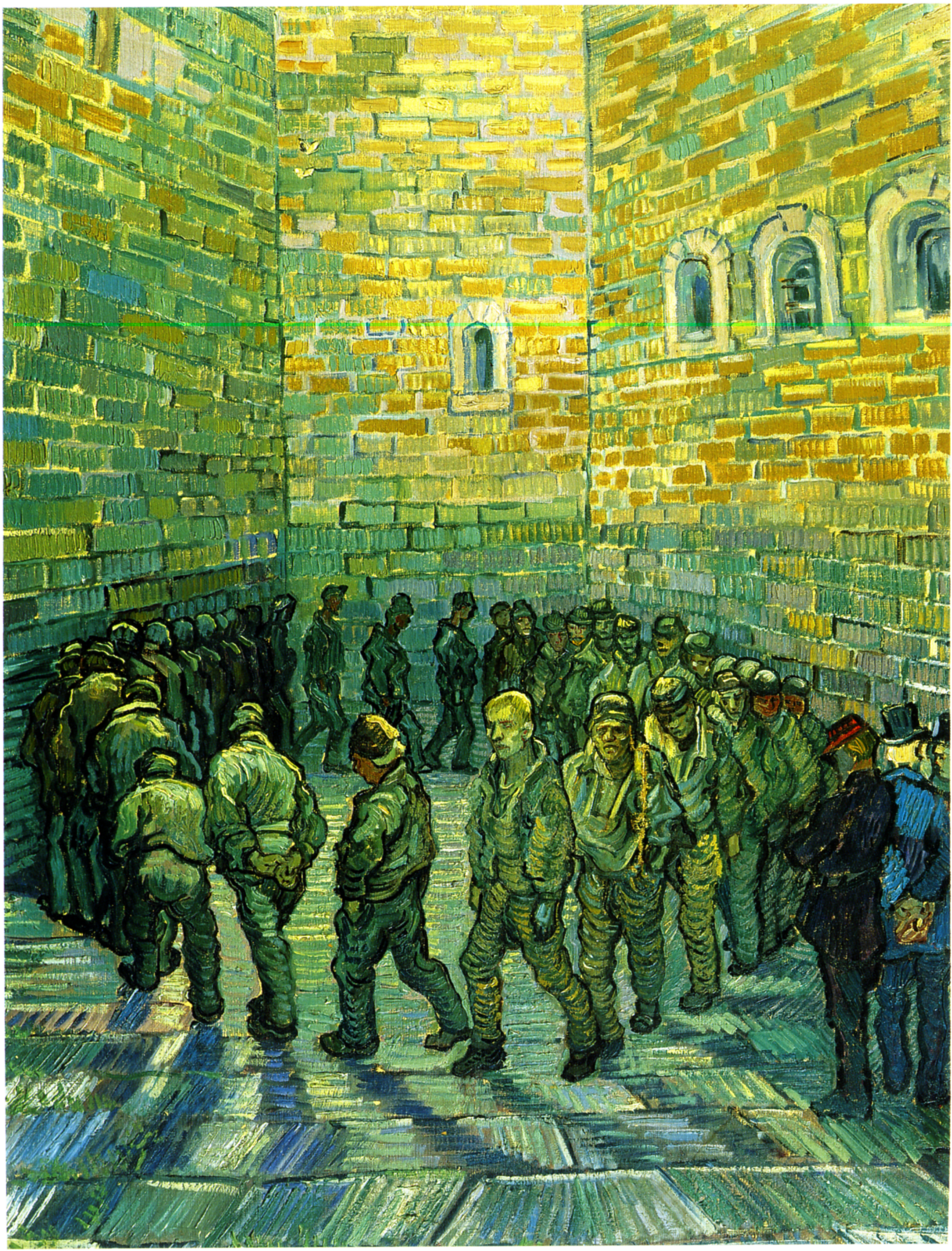 Прогулка заключённых